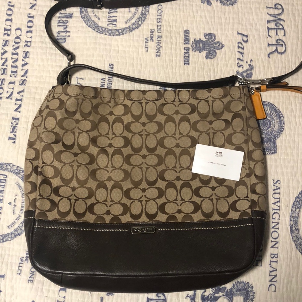 Large Brown Coach Bag